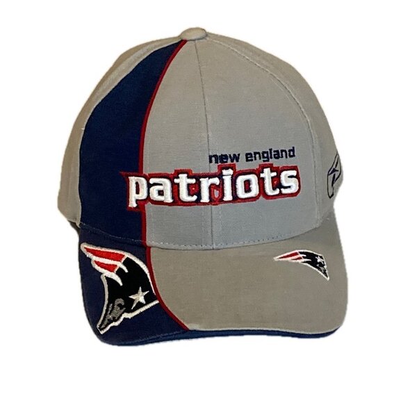 New England Patriots Reebok Authentic Pro Line Embroidered Cap Hat Adjustable - Picture 1 of 8